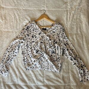 Dotted women’s blouse